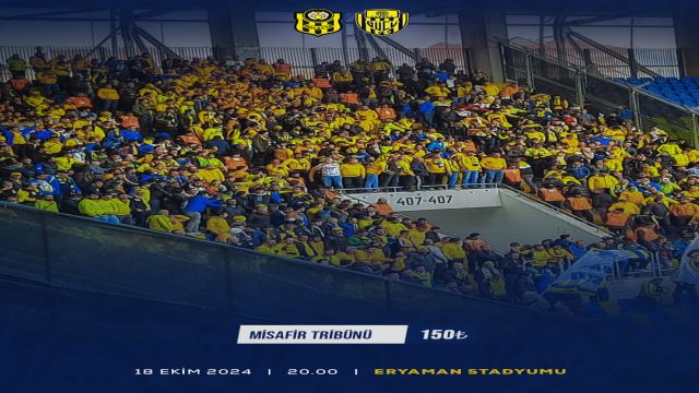 MKE Ankaragücü'nün Yeni Malatyaspor maç biletleri satışa sunuldu...