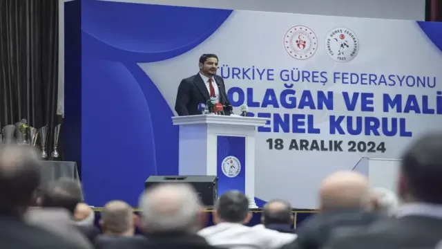 Türkiye Güreş Federasyonu'nun olağan genel kurulunda başkanlığa Taha Akgül seçildi