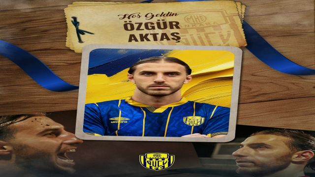 Özgür Aktaş Ankaragücü'nde